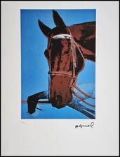 ANDY WARHOL * Horse * 70 x 50