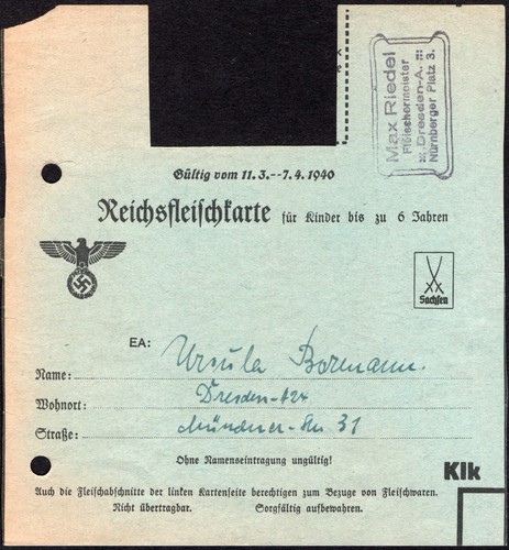 Food rations coupon for - rations,