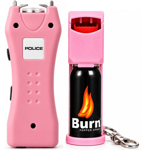 Police stun gun burn pepper - police,