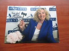 Caroline Hawley (Bargain Hunt) hand signed RARE - 8 x 6