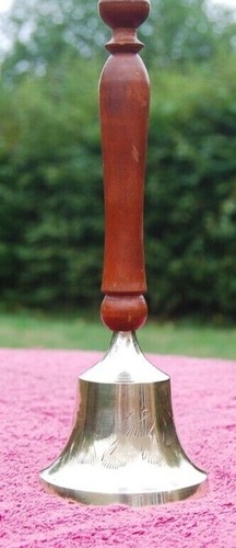 Brass counter bell - brass, with