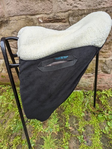Ride black saddle - saddle, cover