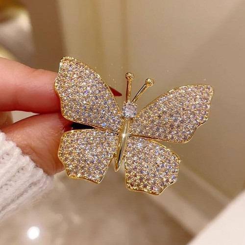 Exquisite butterfly brooch - exquisite,