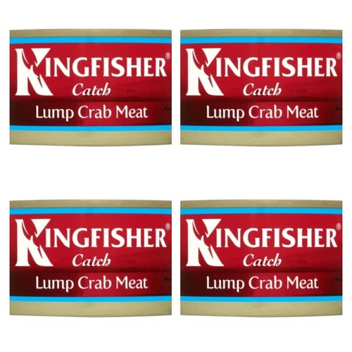Kingfisher lump crab meat - x,