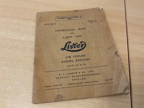 1961 lister co air - , r.a.lister