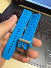 used 24mm strap blue for