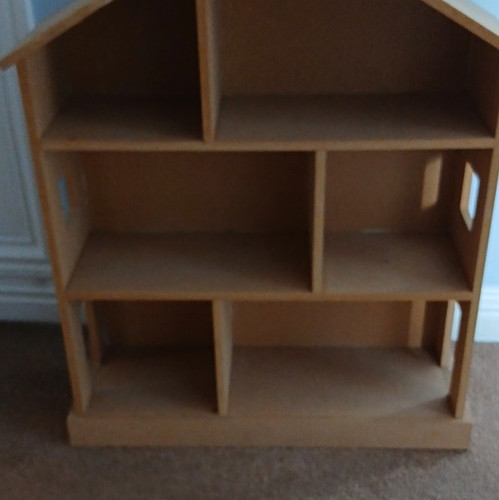 Wooden doll house or - house,