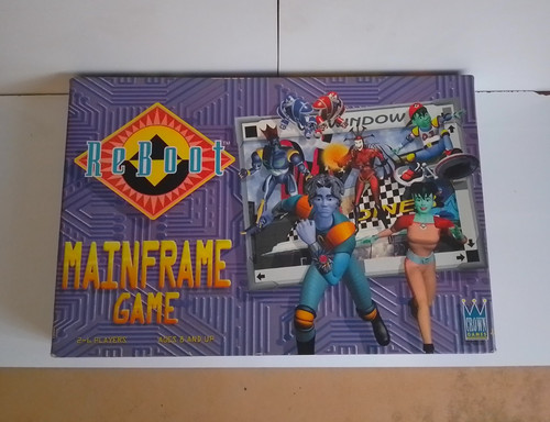 Reboot mainframe game board - reboot,