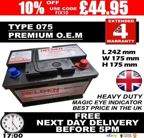 Car battery 065 075 12v - battery,