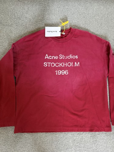 Acne studios red long - acne, sleeve