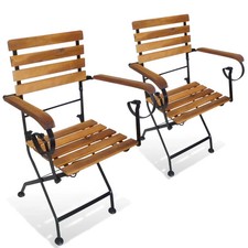 WALPLUS Folding Garden Chairs
