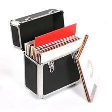 Studio X dj 12 inch vinyl record collection flight storage case box holds 50