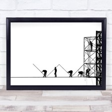 Scaffold Scaffolding Black &