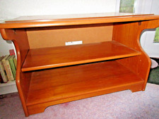 Retro G plan Teak wood TV cabinet with wavy design sides, great condition