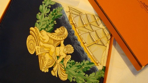 Hermes silk scarf balade - , scarf,