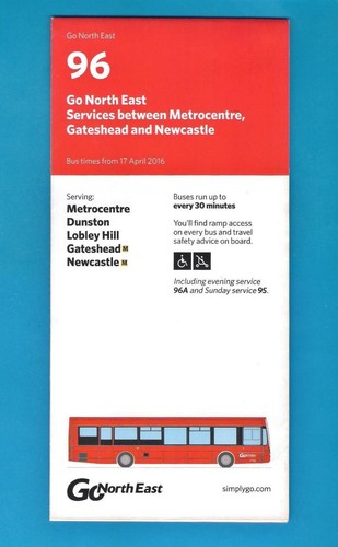 Bus timetable north east - -, go