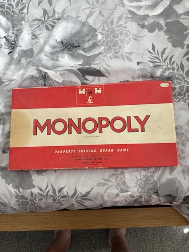 Waddington monopoly 1960s - monopoly,