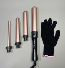 Hair Curling Iron Wand Tongs Waver Curler Long Barrels Set For Curly Hairstyle