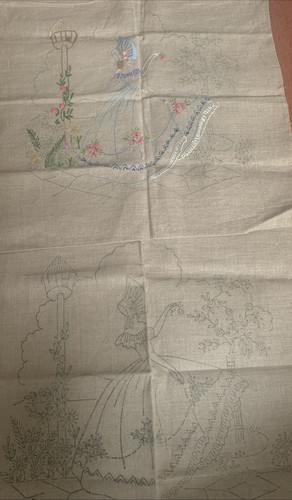 Pre stamped cross stitch - cross,