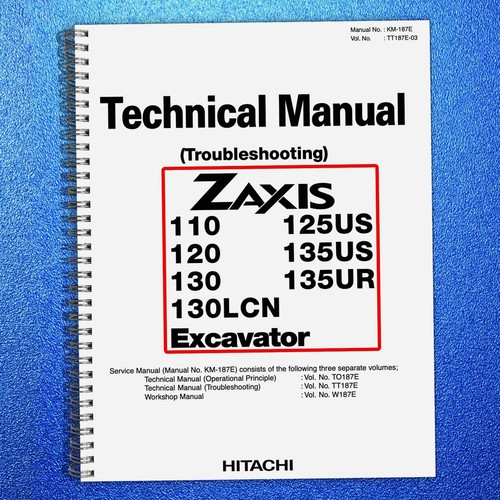 Hitachi zaxis 110 120 - zaxis, us