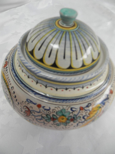 Majolica ceramic cookie - ,