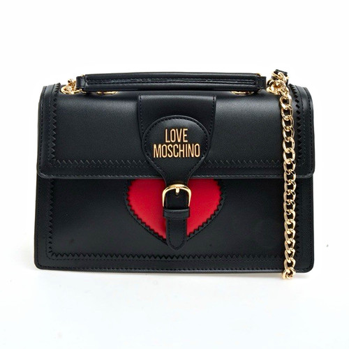 Love moschino black faux - moschino,