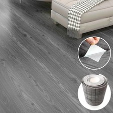 Grey Wood Peel and Stick Floor