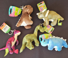 Dinosaur Soft Toy Keyring