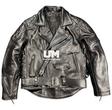 Mens Brando BLUF Black Leather