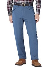 Mens Fleece-Lined Water-Resistant Trouser Warm Comfortable And