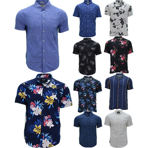 Hollister mens floral shirt - mens,