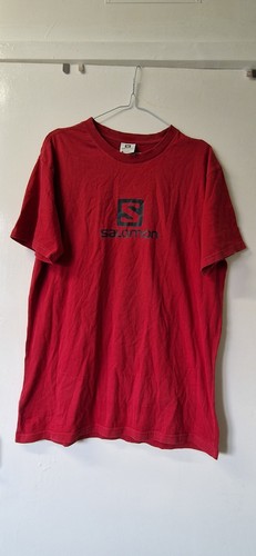 Salomon shirt size - salomon, red