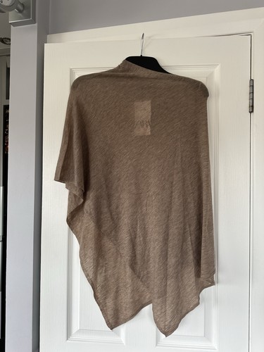 Zara camel 100 - wool, poncho