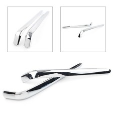 2pcs Chrome Trunk Saddlebag