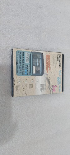 Sharp 6360 memo - sharp, el-6360