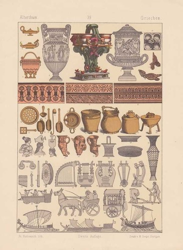 Greek antique culture vases - antique,