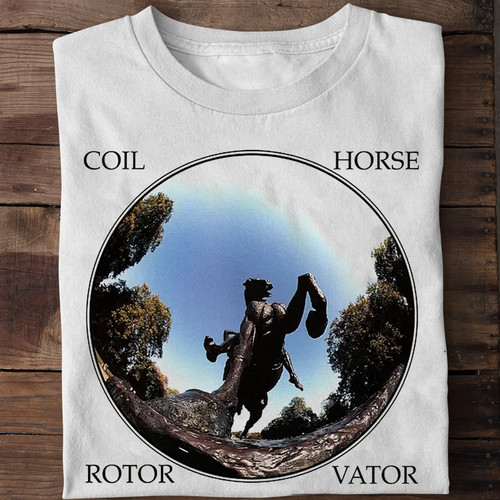 New coil horse rotorvator - horse,