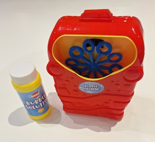 Hoot bubble machine with - machine,