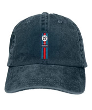 Martini Racing Motorsports Cotton Baseball 1971 Winner No22 Logo Adjustable