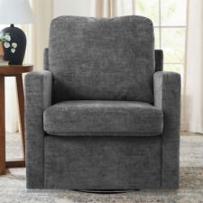 Chenille Single Sofa Swivel