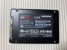 6.7 TBW out of 300 TBW - SAMSUNG 850 PRO 512GB SSD SATA III with MLC NAND flash