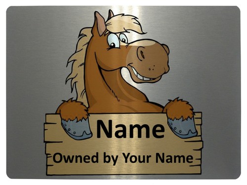 134 personalised horse name - personalised,