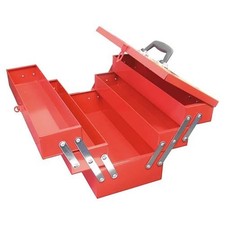 KC Tools Cantilever Tool Box 5 Tray Red Steel Chest Lockable 466mm Draw A12182