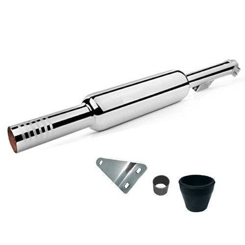 Golsm chrome exhaust - exhaust, silencer