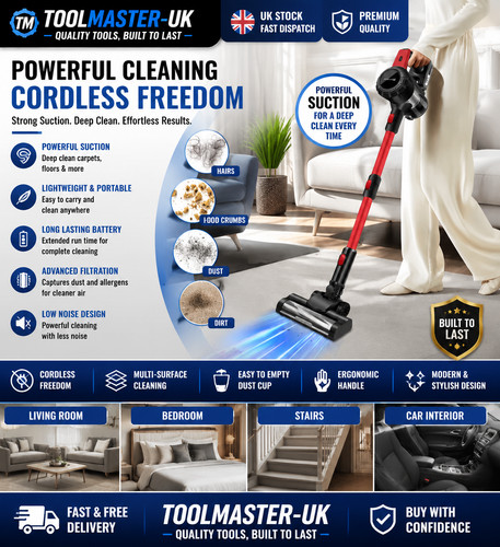 15000pa cordless stick vacuum - 15000pa,
