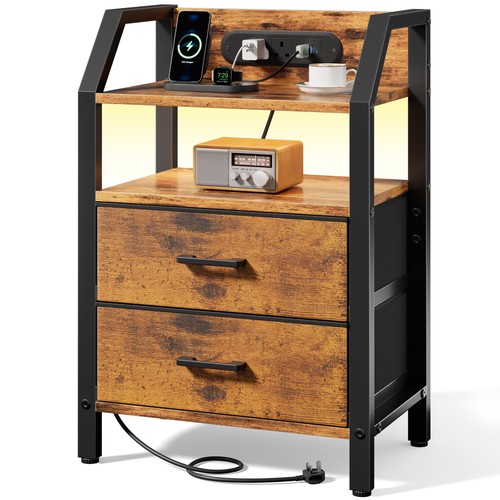 Nightstands with charging - with,
