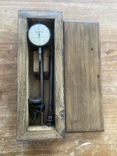 Vintage V.L. Churchill Back Plunger Dial Indicator Gauge 0.001” Boxed working 