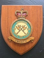 OLD RAF 148 Squadron PLAQUE Royal Air Force Disbanded 1965 