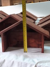 Hand Made Nativity Stable Scene Christmas Decoration