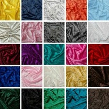 Crushed velvet fabric - crushed, dress